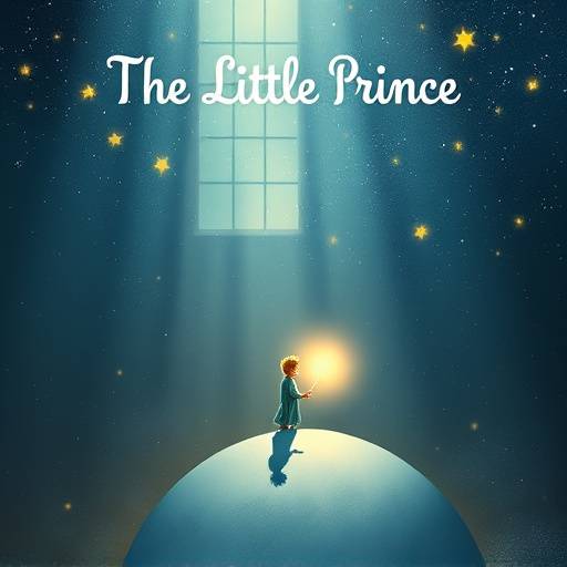 Affiche du spectacle 'Le Petit Prince', un conte philosophique pour enfants et adultes, plein de poésie et d'imagination.